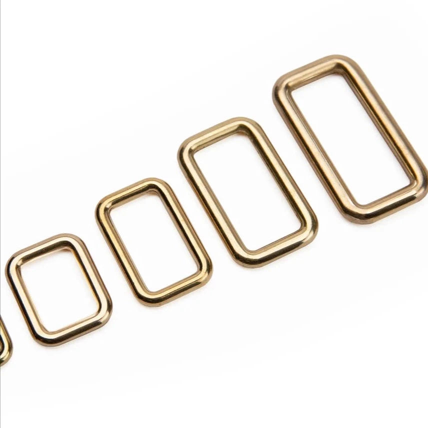 Brass Fittings Rectangle Ring